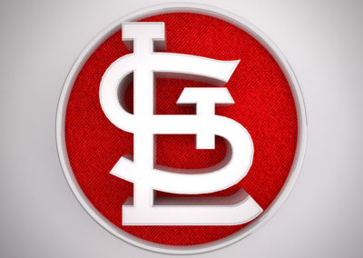 Cardinals STL 3D Logo