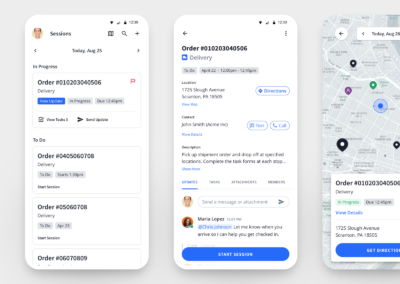 Work Management Mobile App
