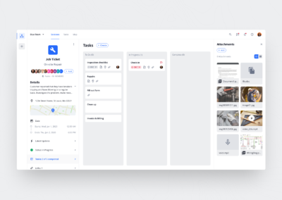 Work Management Web App