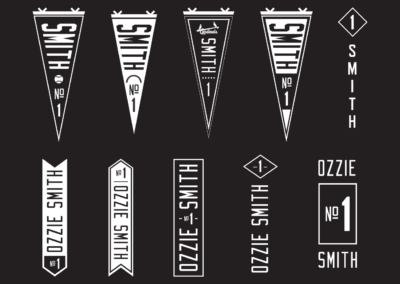 Ozzie Smith Banner Designs