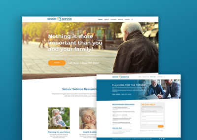 Senior Service Web Design