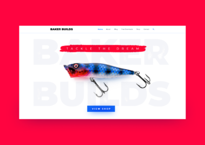 Fishing Lures Website