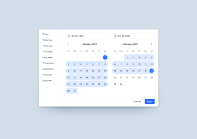 Date Picker Designs